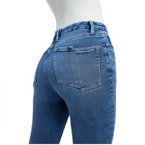 Good American Women's Straight Leg Jeans - Blue